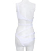 Sexy One Shoulder Hollow Out Pad Women Swimsuit