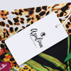 Halter Neck Leopard Print Low Waist Swimsuit Women Bikini