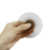 Square Walnut Hand Spinner Steel Bearings Finger Toy
