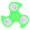 ABS Triangle Fire Wheel Fidget Spinner with LED Light ADHD Focus Anxiety Relief Toy