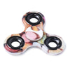 Stress Relief Toy Printed Finger Gyro Plastic Fidget Spinner