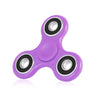 Homochromy Trilateral Pattern ABS Hand Spinner Finger Toy