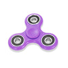 Homochromy Trilateral Pattern ABS Hand Spinner Finger Toy