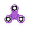 Homochromy Trilateral Pattern ABS Hand Spinner Finger Toy