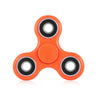 Homochromy Trilateral Pattern ABS Hand Spinner Finger Toy