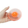 Homochromy Trilateral Pattern ABS Hand Spinner Finger Toy