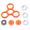 DIY Homochromy Trilateral Pattern ABS Hand Spinner Finger Toy