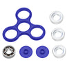 DIY Homochromy Trilateral Pattern ABS Hand Spinner Finger Toy