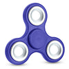 DIY Homochromy Trilateral Pattern ABS Hand Spinner Finger Toy