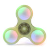 LED Light Plastic Fidget Spinner Finger Gyro
