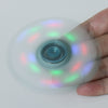 LED Light Plastic Fidget Spinner Finger Gyro