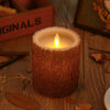Wegarden 3PCS Electronic Flameless Flickering Candle Lamp