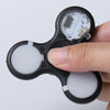Stress Reliever Fidget Spinner with Letters LED Light