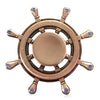 Fiddle Toy Rhinestone Rudder Fidget Metal Spinner