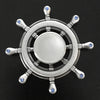 Fiddle Toy Rhinestone Rudder Fidget Metal Spinner