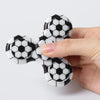 Fiddle Toy Plastic Soccer Patterned Fidget Spinner