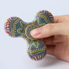 Fiddle Toy Plastic Mandala Patterned Fidget Spinner