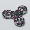 Fiddle Toy Plastic Mandala Patterned Fidget Spinner