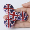 Plastic National Flag Patriotic Patterned Fidget Spinner