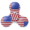 Plastic National Flag Patriotic Patterned Fidget Spinner
