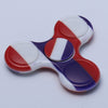 Plastic National Flag Patriotic Patterned Fidget Spinner