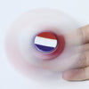 Plastic National Flag Patriotic Patterned Fidget Spinner