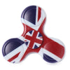 Plastic National Flag Patriotic Patterned Fidget Spinner
