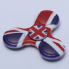 Plastic National Flag Patriotic Patterned Fidget Spinner