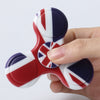 Plastic National Flag Patriotic Patterned Fidget Spinner