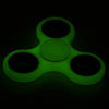 Luminous Fidget Spinner with Iron Bar ABS Plastic Stress Reliever Toy