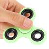 Luminous Fidget Spinner with Iron Bar ABS Plastic Stress Reliever Toy