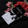 Round Collar Short Sleeve Floral Embroidery Women T-shirt