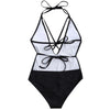 Strappy Plunge Women Swimwear