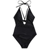 Strappy Plunge Women Swimwear