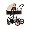 Foldable Pram Baby Stroller with Explosion-proof Rear Wheel