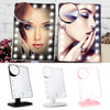 Portable Table 20 LEDs Lamp Luminous Cosmetic Mirror