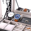 Multifunctional 8 Watch Box Jewelry Organizer