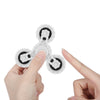 Four Gear Rotating Trilateral Pattern ABS Hand Spinner Toy