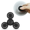 Four Gear Rotating Trilateral Pattern ABS Hand Spinner Toy