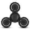 Four Gear Rotating Trilateral Pattern ABS Hand Spinner Toy