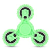 Four Gear Rotating Trilateral Pattern ABS Hand Spinner Toy
