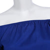 Sexy Off The Shoulder Lace Spliced Chiffon Blouse for Women