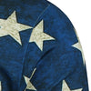 Short Sleeve Crew Neck Distressed American Flag T-Shirt