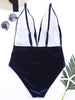 Velvet Plunge One-piece Swimsuit
