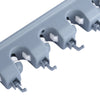 Wall Mounted Mop Storage Rack Broom Hanger with 6 Hooks