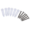 Wall Mounted Mop Storage Rack Broom Hanger with 6 Hooks