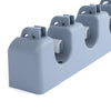 Wall Mounted Mop Storage Rack Broom Hanger with 6 Hooks