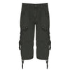 Outdoor Zipper Fly Multi-pocket Men Loose Beach Shorts