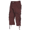 Outdoor Zipper Fly Multi-pocket Men Loose Beach Shorts