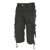 Outdoor Zipper Fly Multi-pocket Men Loose Beach Shorts